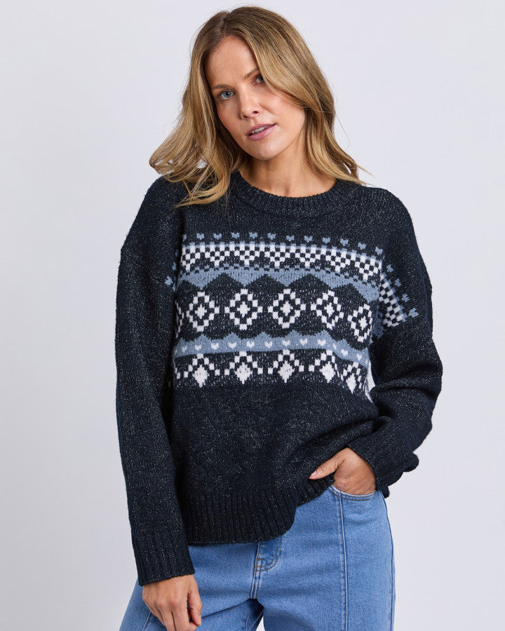 Panorama Knit - Dark Sapphire