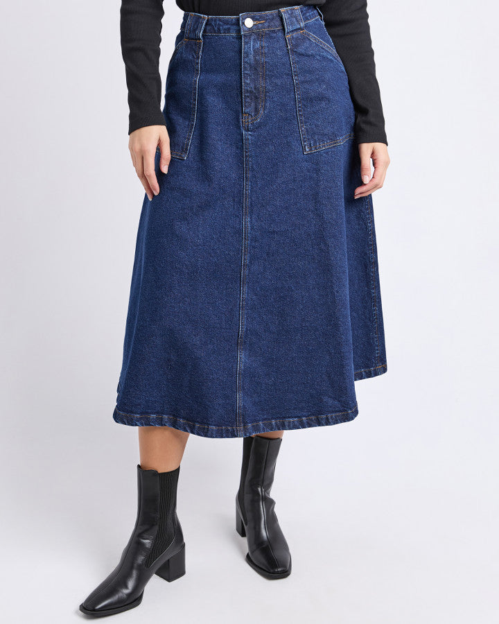 Potter Skirt - Indigo
