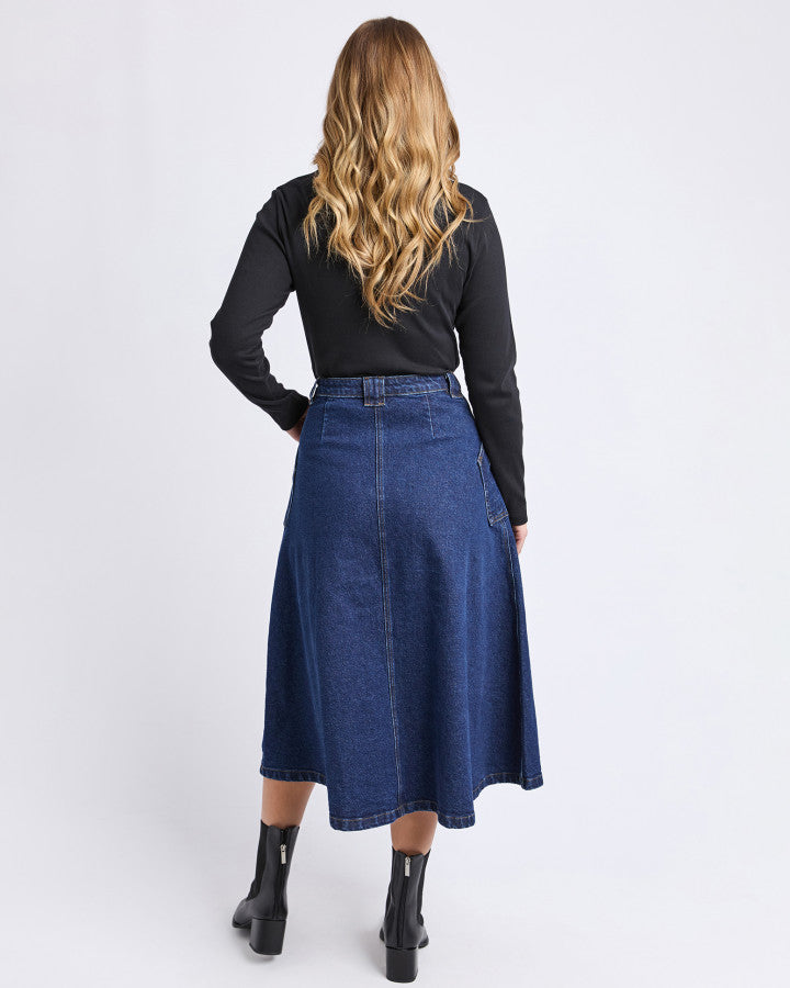 Potter Skirt - Indigo