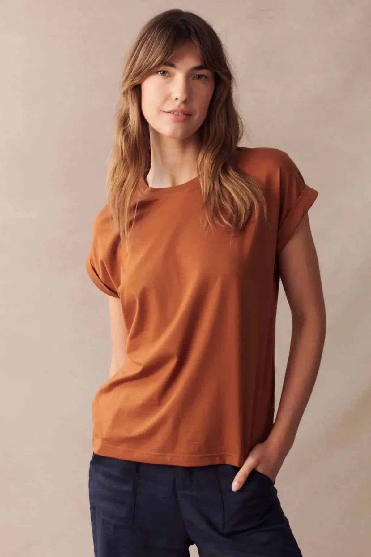 Little Lies Rhodes Tee - Desert