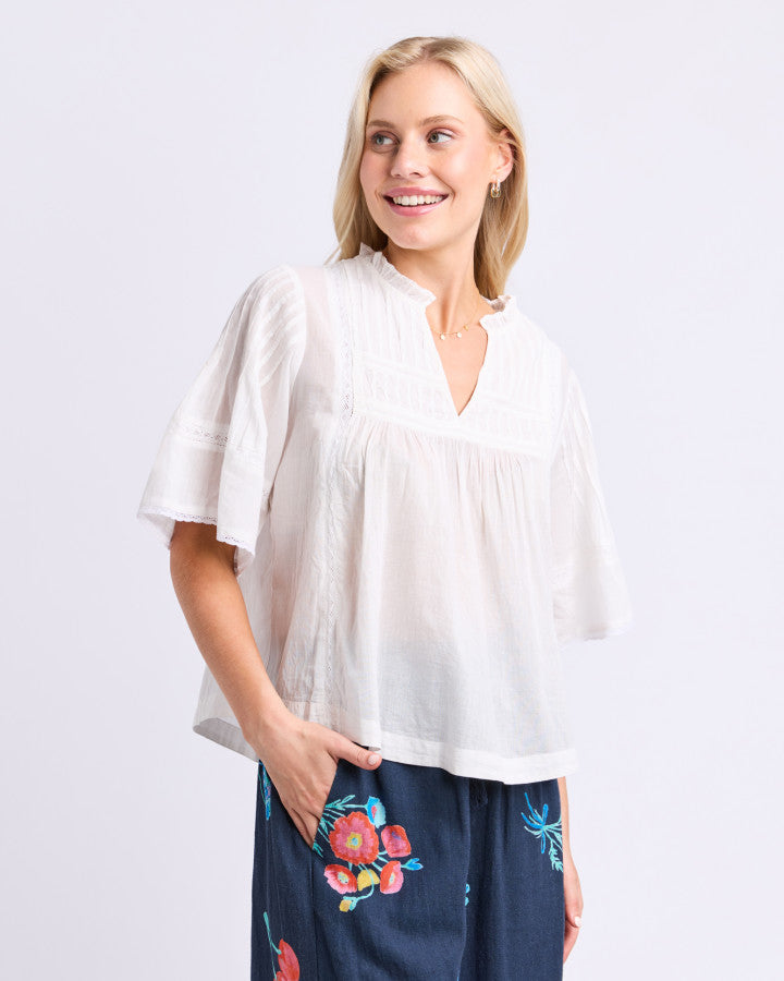 Rosewood Top - Marshmellow
