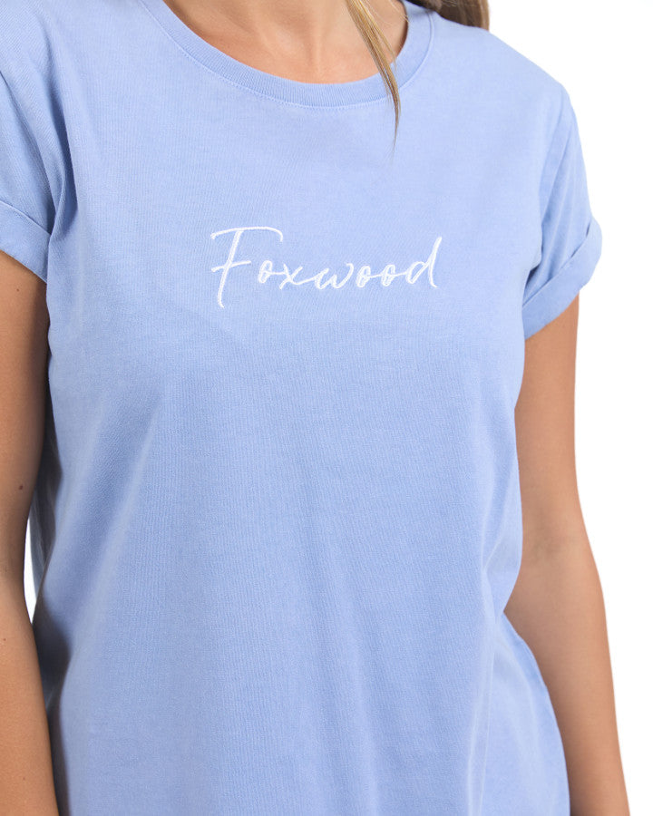 Signature Tee - Light Blue