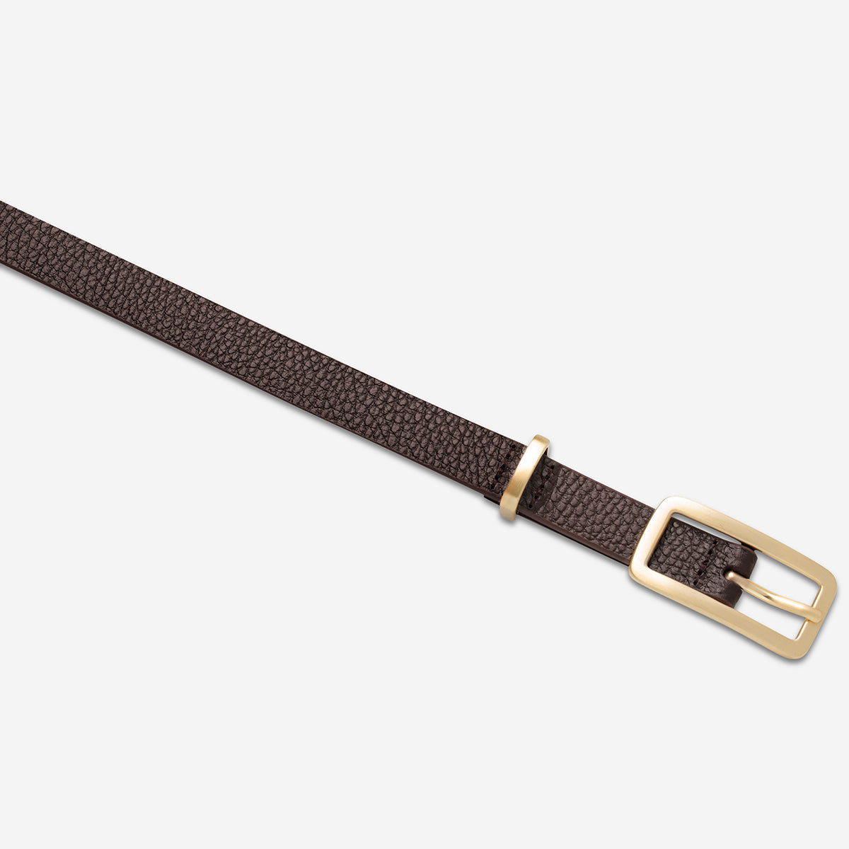 Muse Belt - Choc/Gold