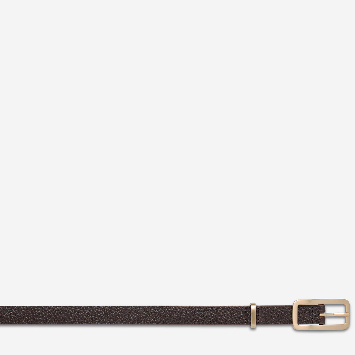Muse Belt - Choc/Gold