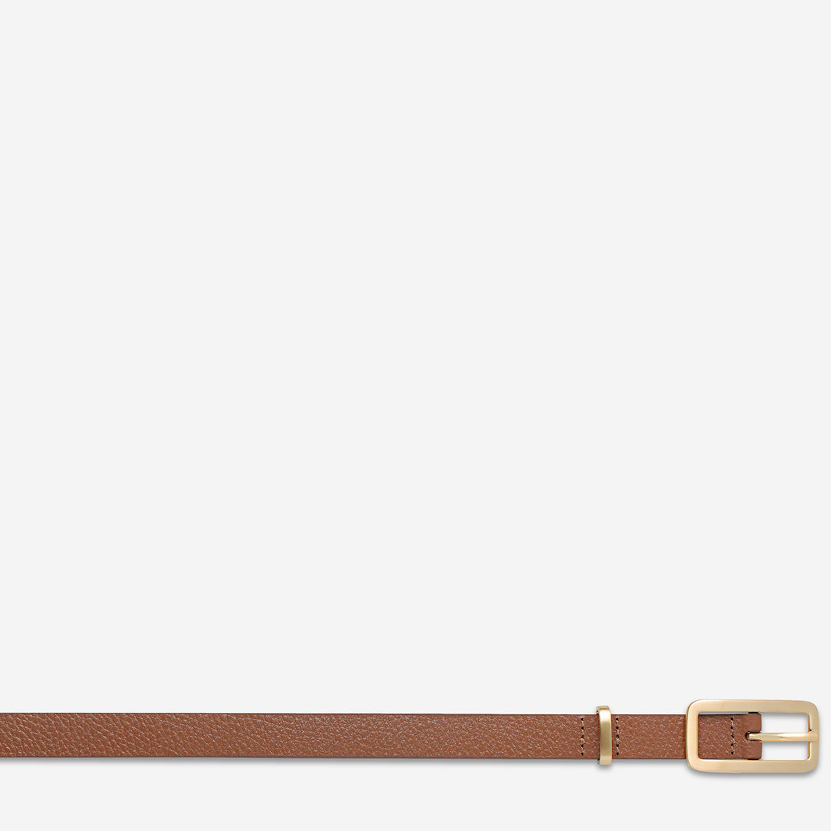 Muse Belt - Tan/Gold