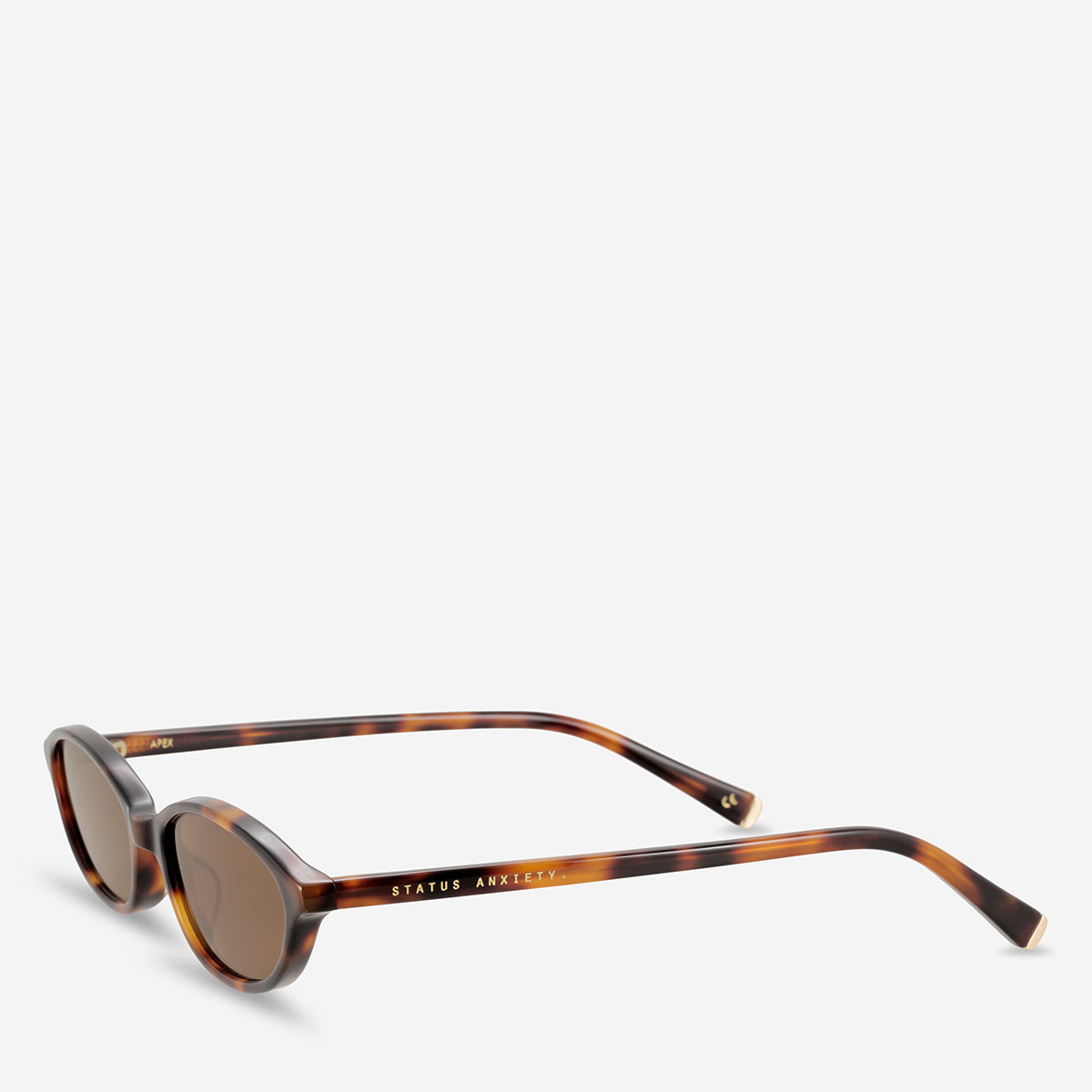 Apex Sunglasses - Brown Tort/Gold
