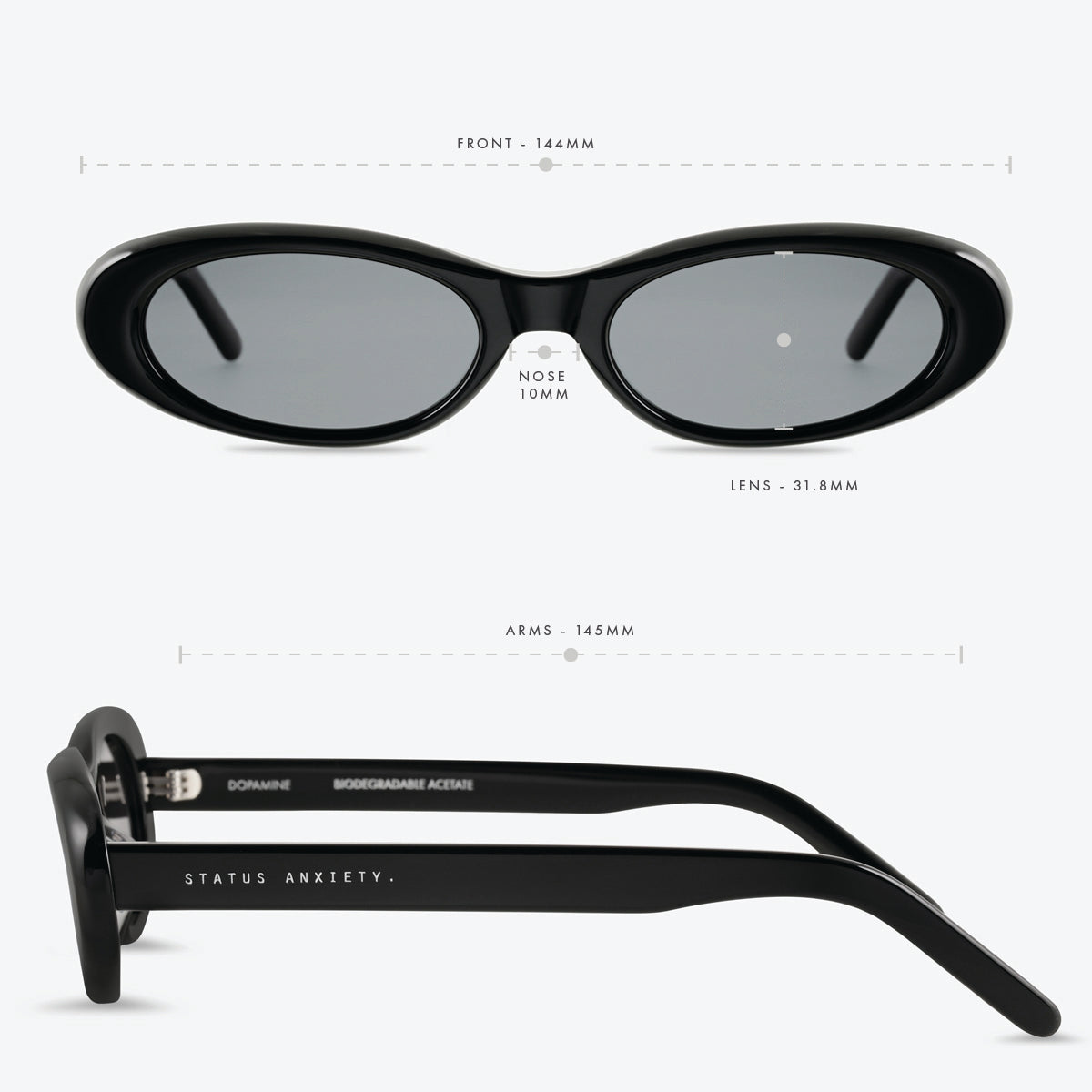 Dopamine Sunglasses - Black