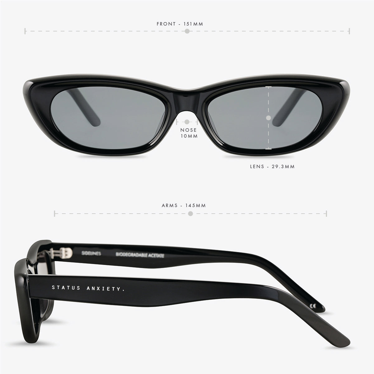 Sidelines Sunglasses - Black