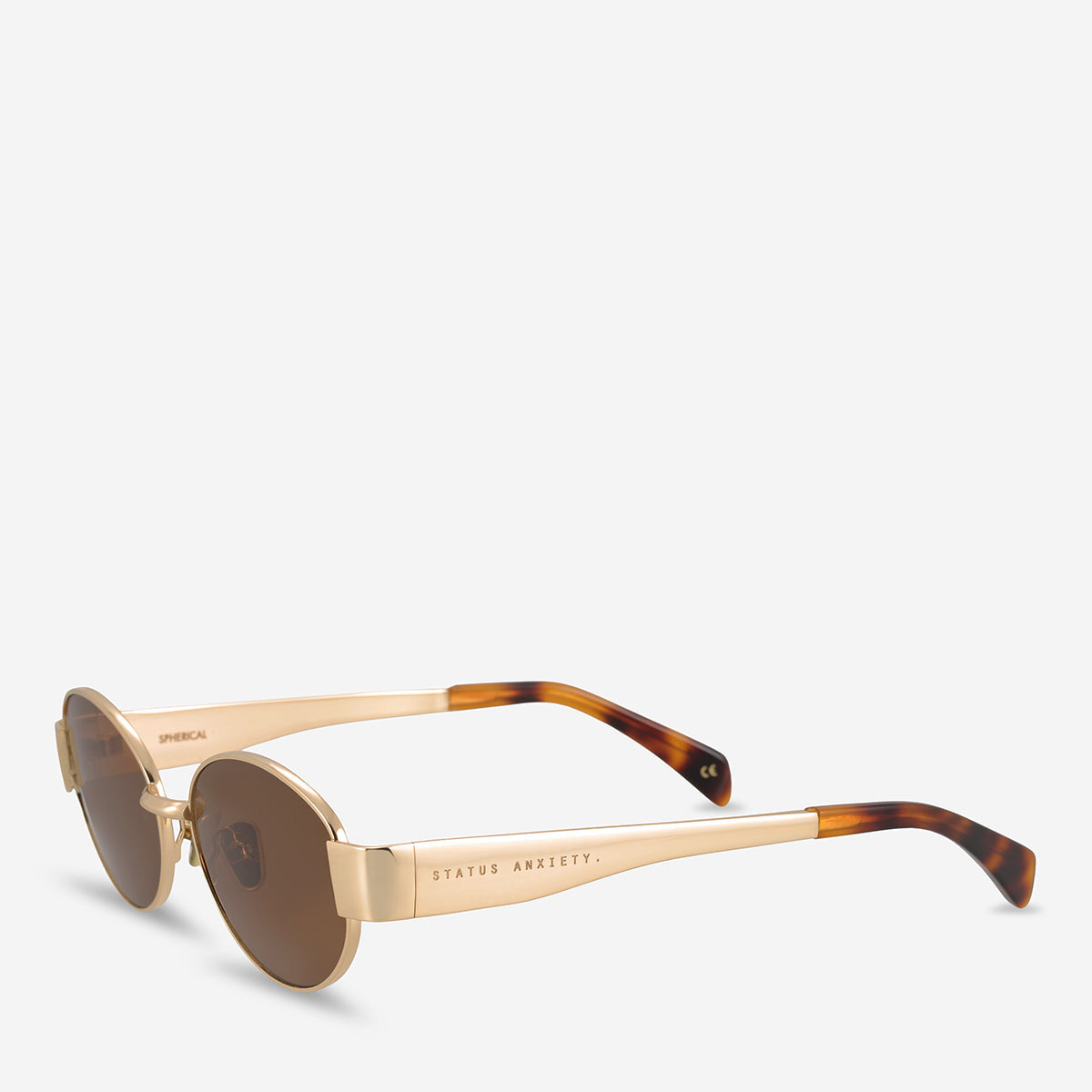 Spherical Sunglasses - Gold