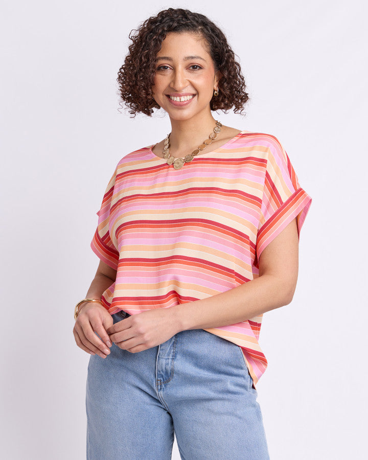 Sunset Tee - Multicoloured
