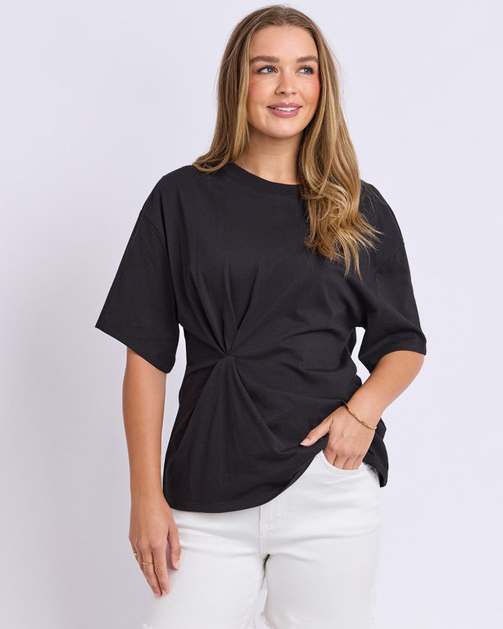 Tied Tee - Black