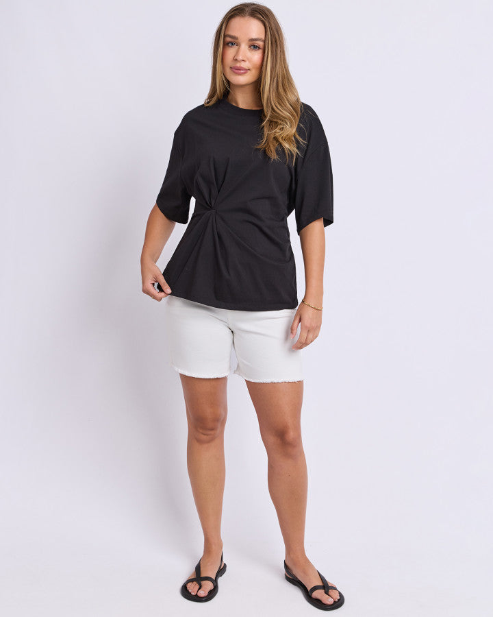 Tied Tee - Black