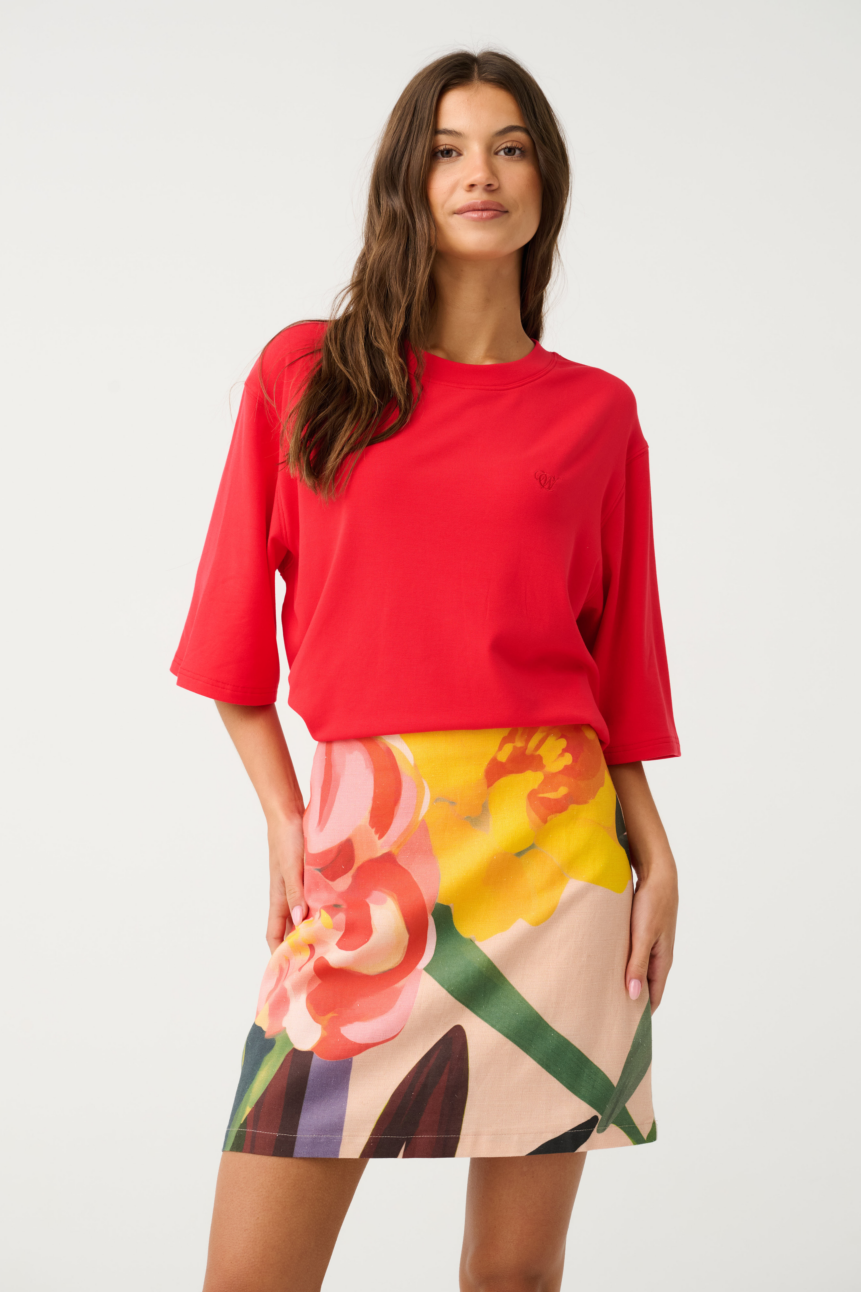 Isla Mini Skirt - Tropical