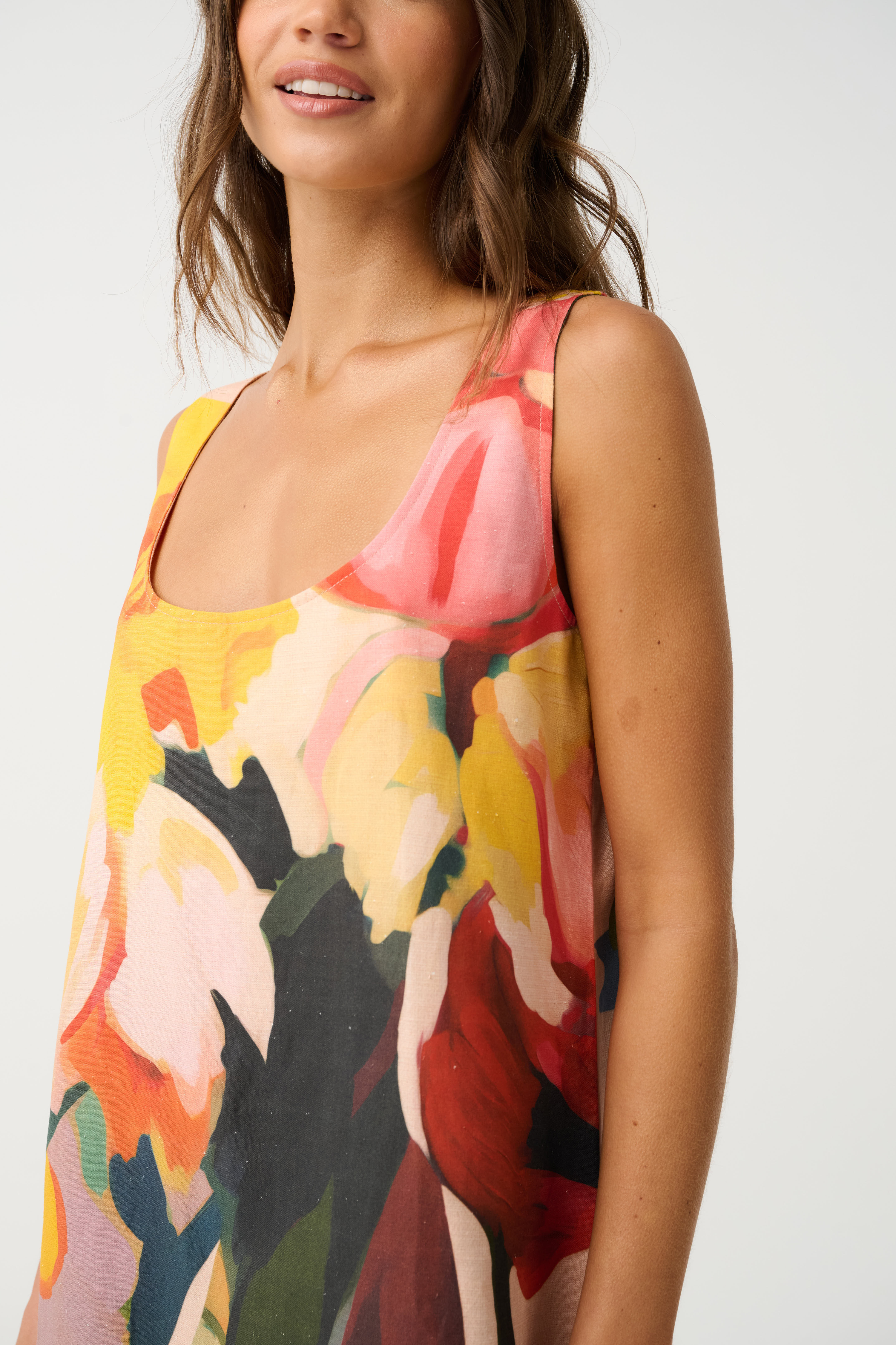 Isla Mini Dress - Tropical