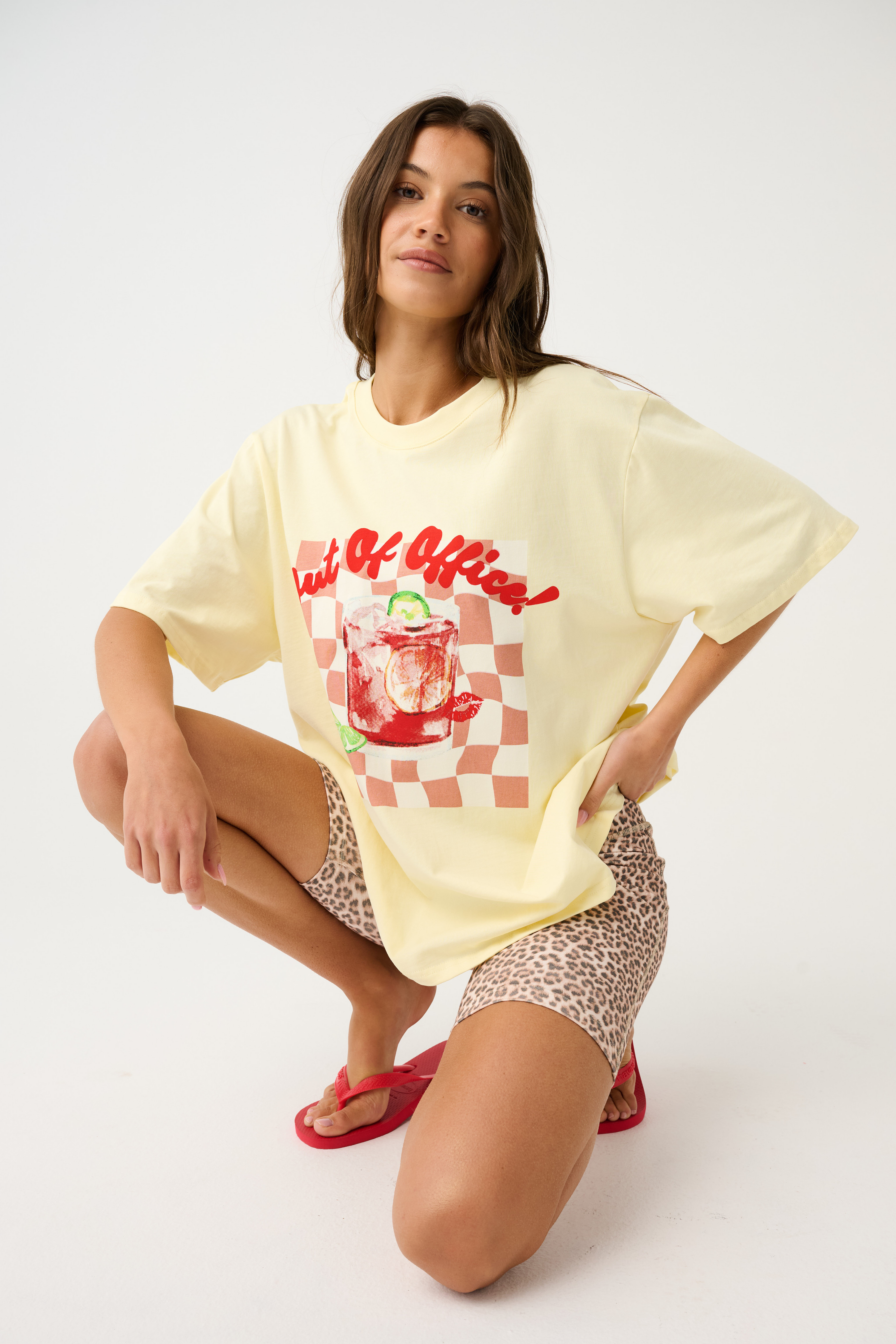 Out of Office - Vintage washed lemon