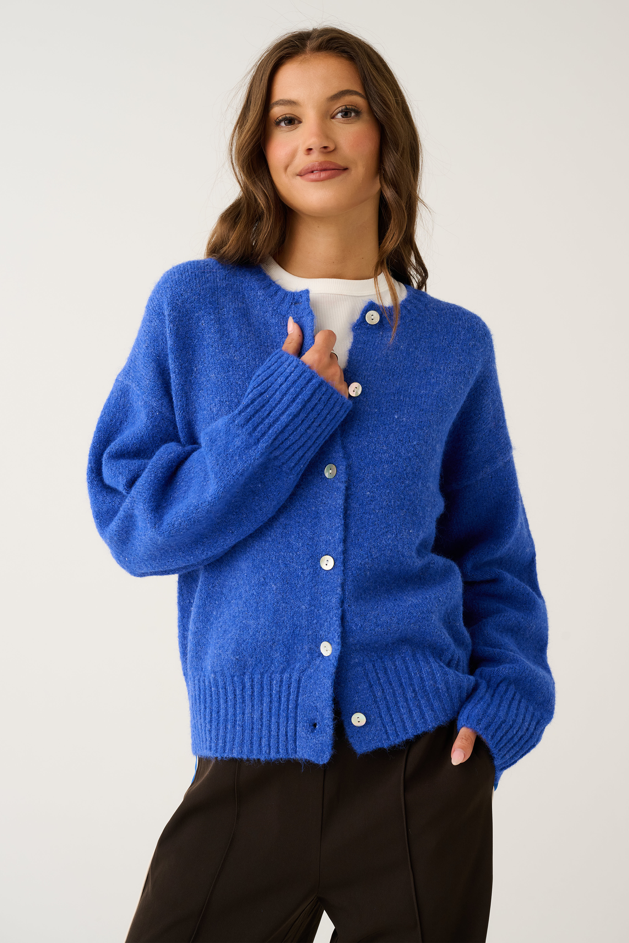 Auroa Cardi - Cobalt