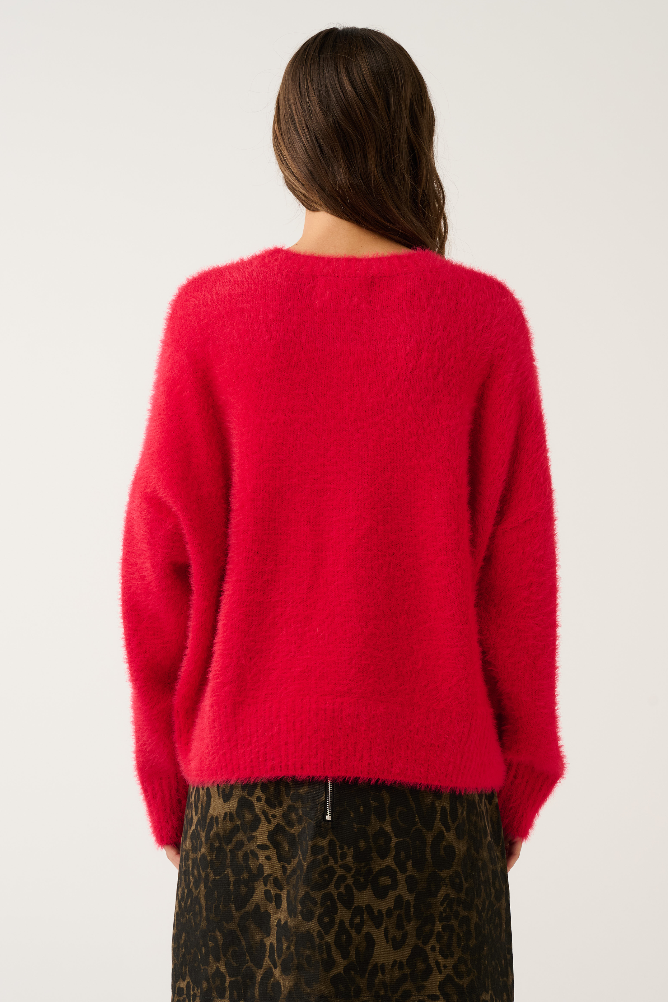 Ayla Sweater - Scarlet