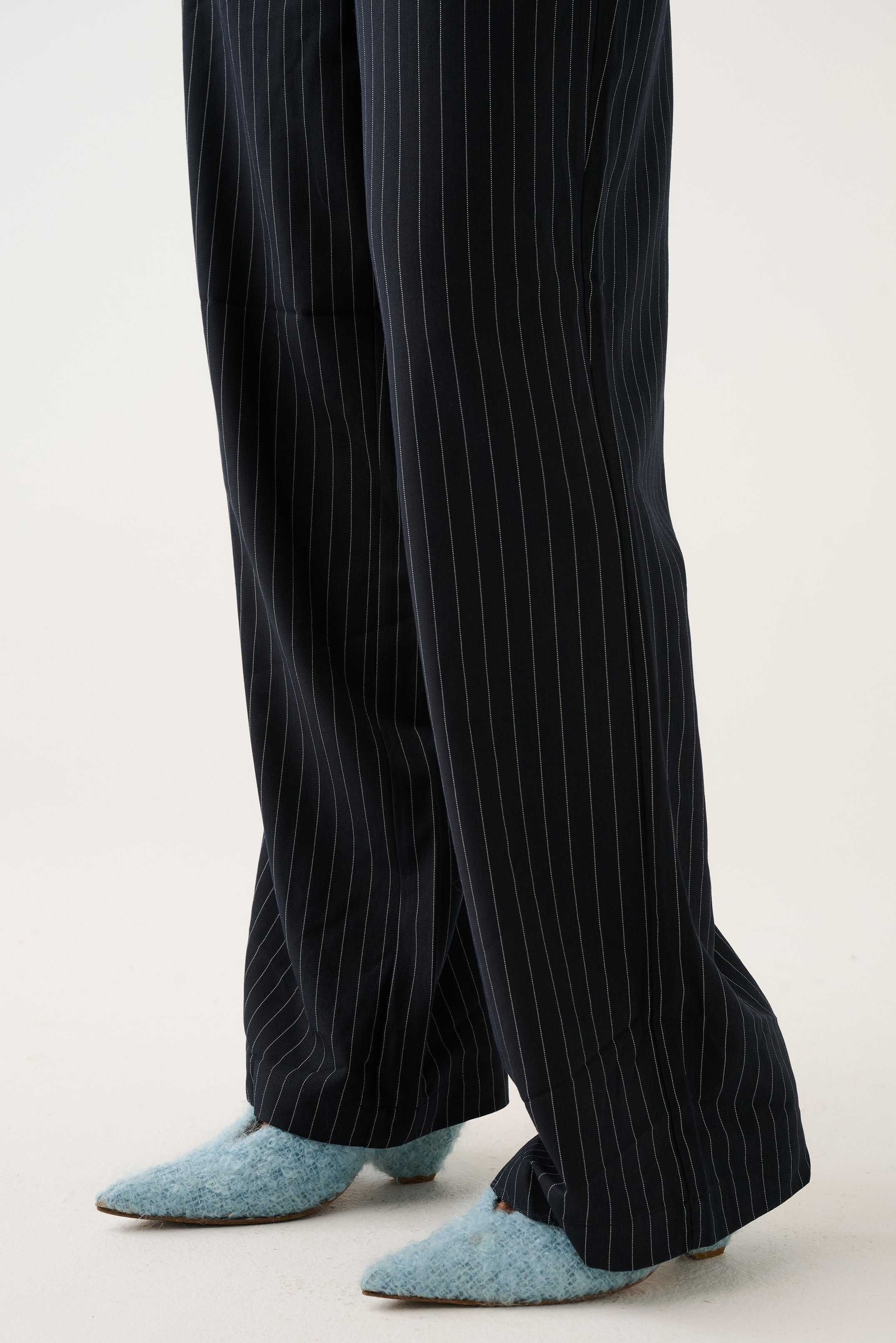 Jett Pant - Charcoal Pinstripe