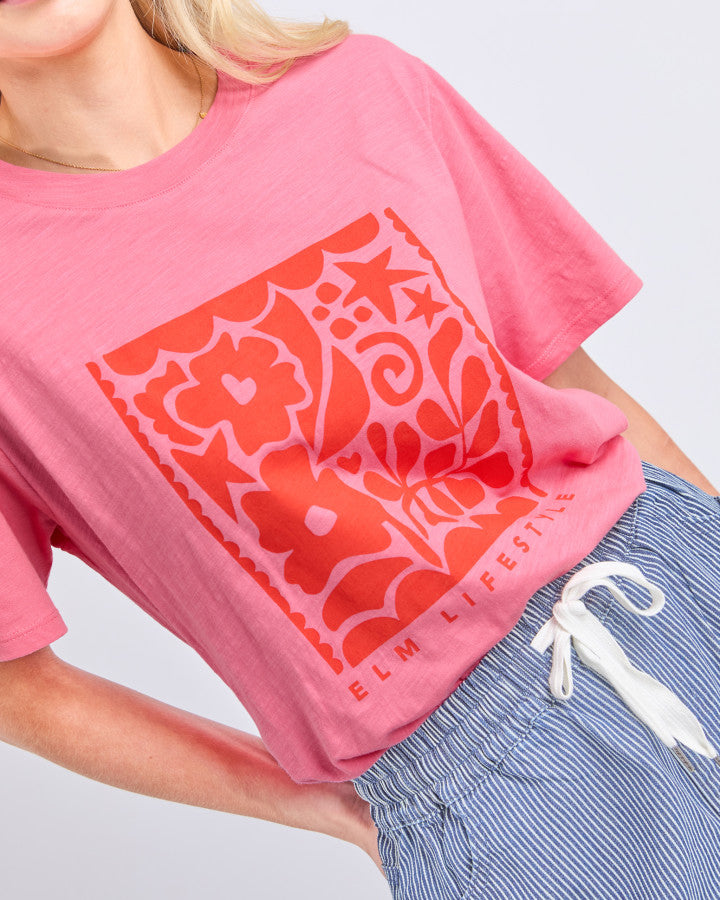 Winona Tee - Pink Lemonade