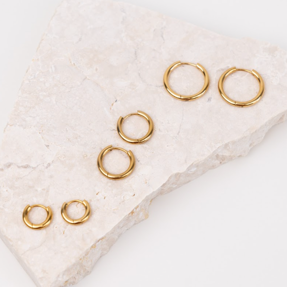 Everyday Hoops - Gold - The Sorella Store