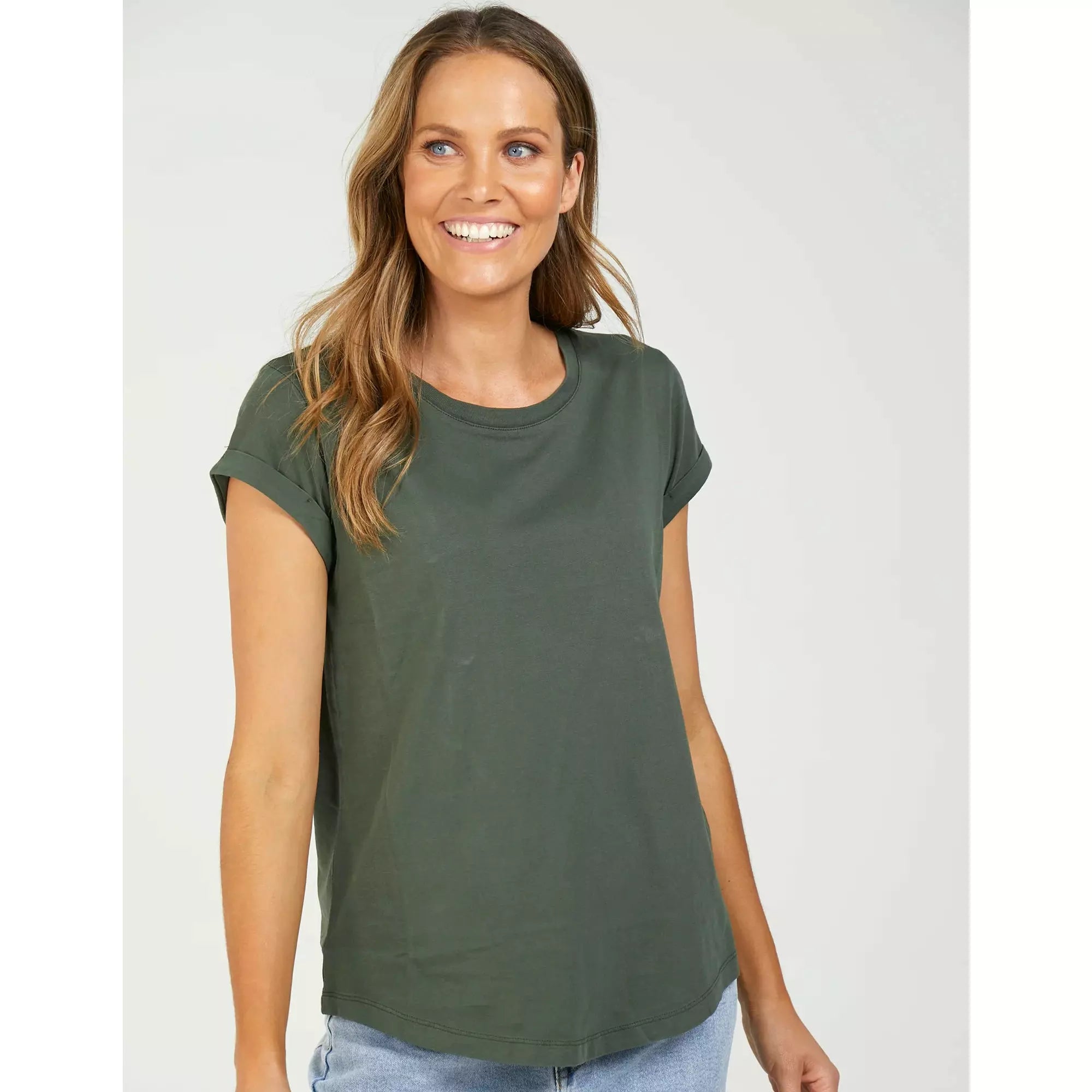 Manly Tee - Khaki - The Sorella Store