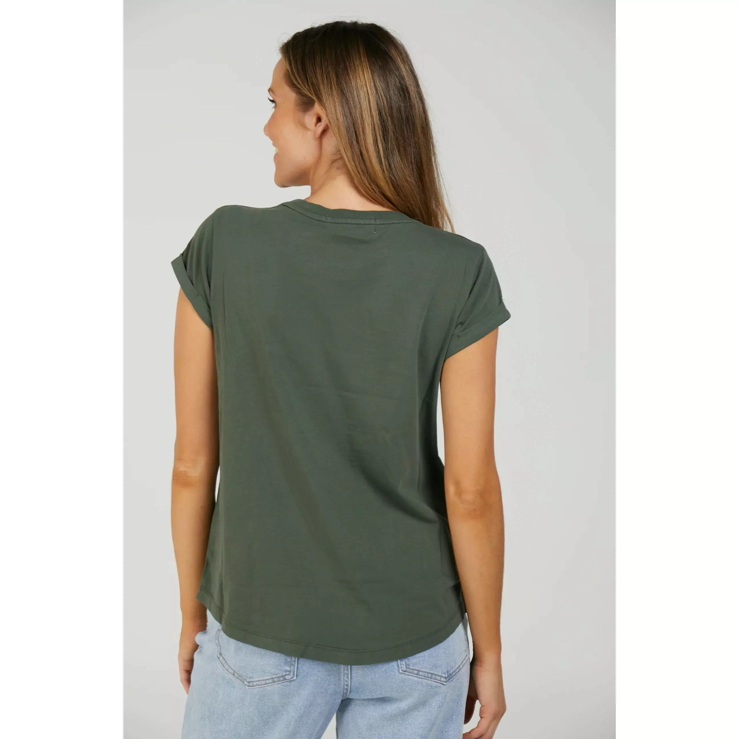 Manly Tee - Khaki - The Sorella Store