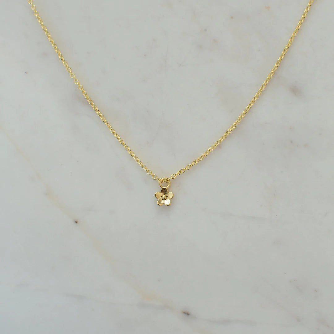 Daisy Day Necklace - Gold - The Sorella Store