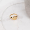 Modern Muse Signet Ring - Gold - The Sorella Store