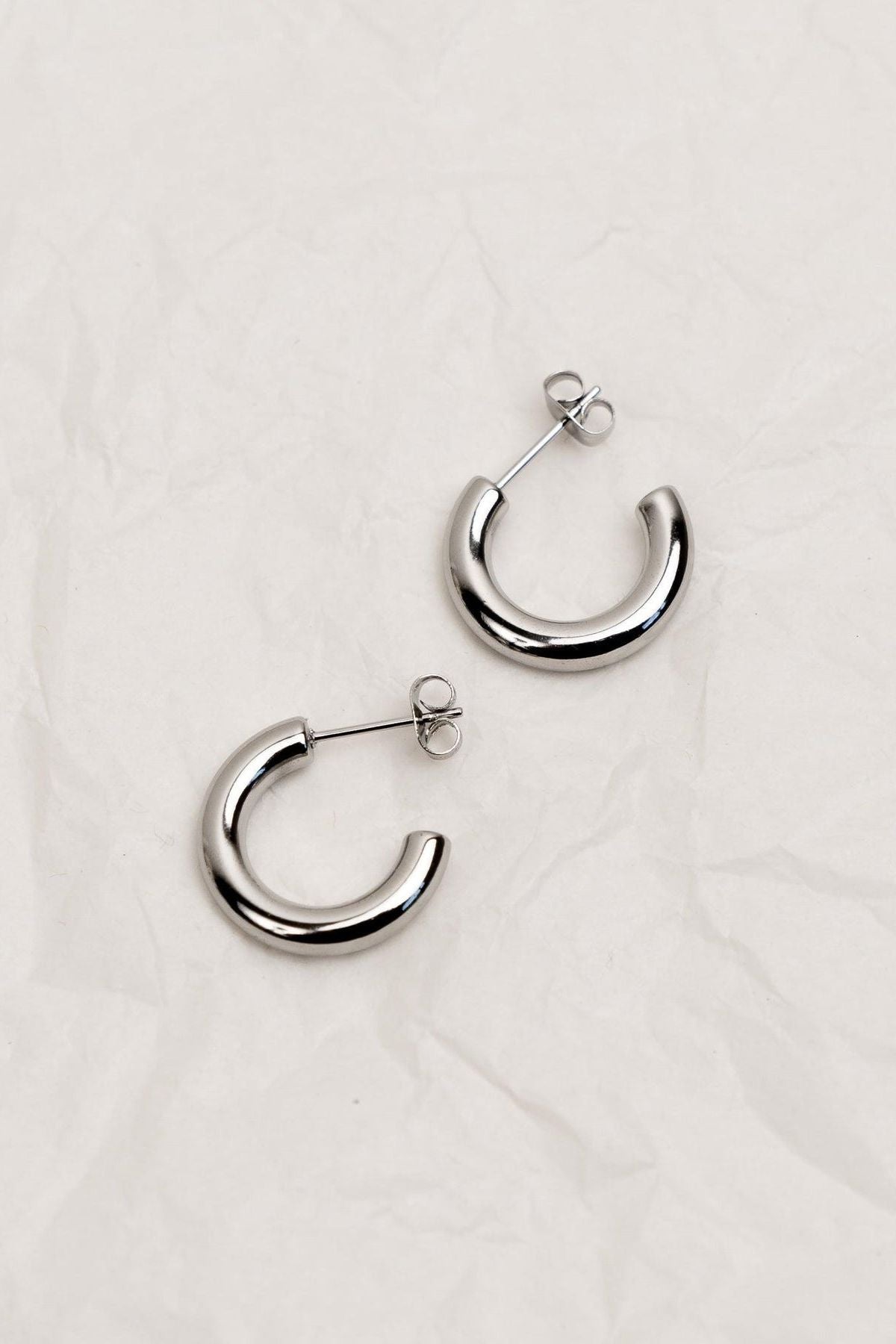 LA MUSA - Thick Hoop Earrings - The Sorella Store